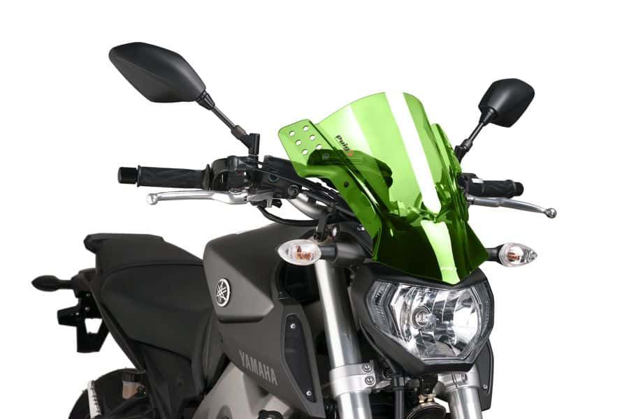 Windshield PUIG RAFALE 6894V green