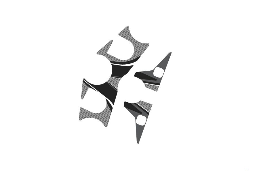 Yoke protector PUIG RADIKAL 6904U grey