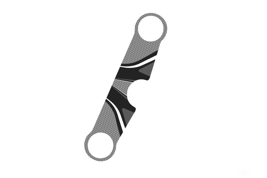 Yoke protector PUIG RADIKAL 6913U grey