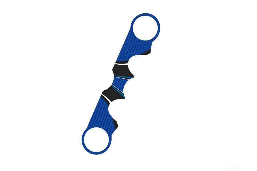 Yoke protector PUIG RADIKAL 6917A plavi