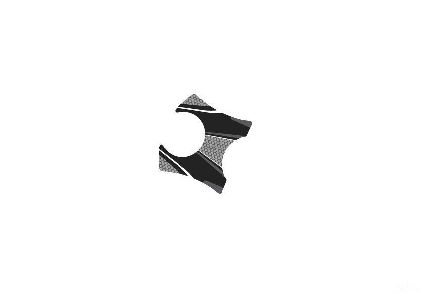 Yoke protector PUIG RADIKAL 6921U grey