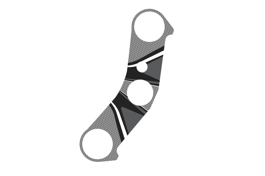 Yoke protector PUIG RADIKAL 6924U grey