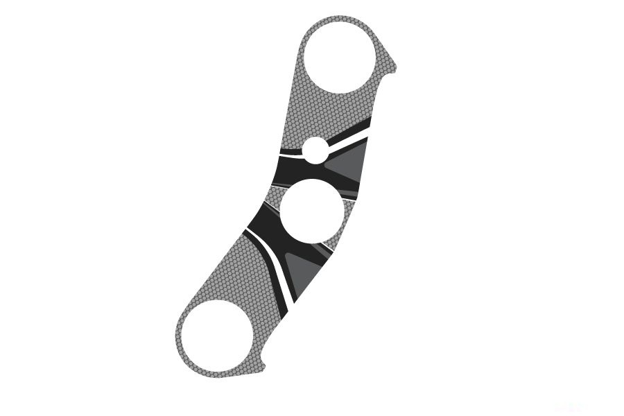 Yoke protector PUIG RADIKAL 6925U grey