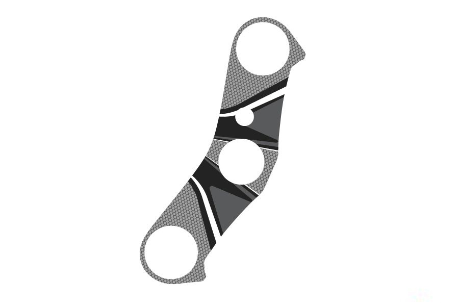 Yoke protector PUIG RADIKAL 6928U grey