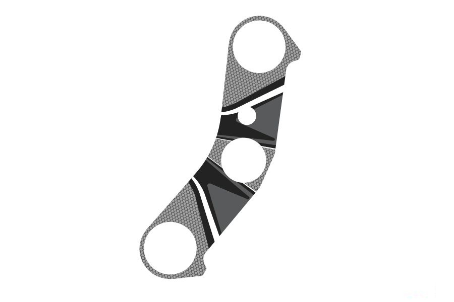 Yoke protector PUIG RADIKAL 6929U grey