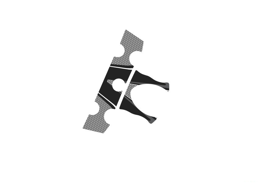 Yoke protector PUIG RADIKAL 6931U grey