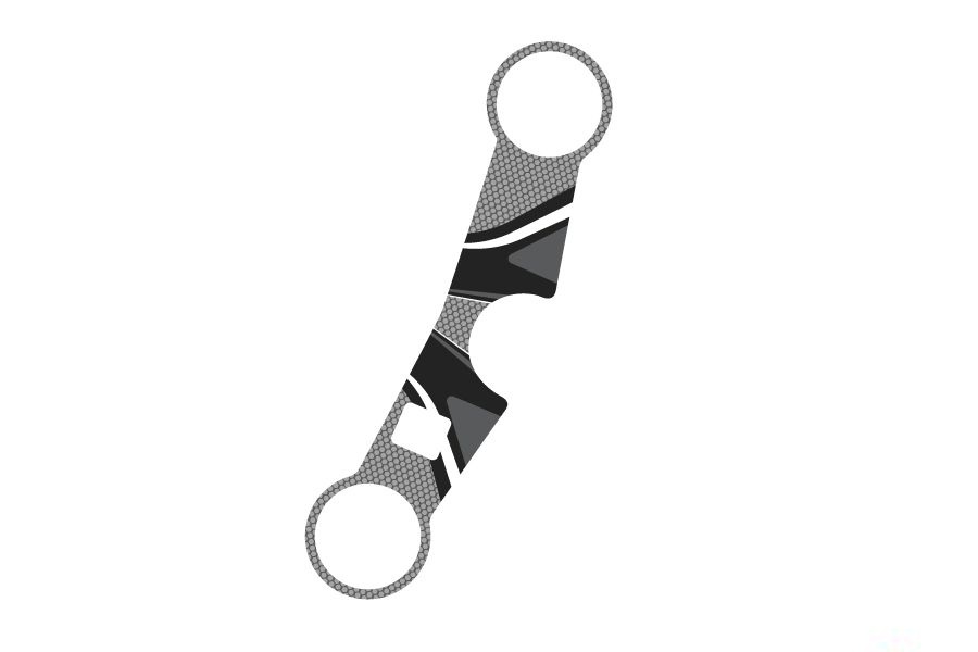 Yoke protector PUIG RADIKAL 6933U grey