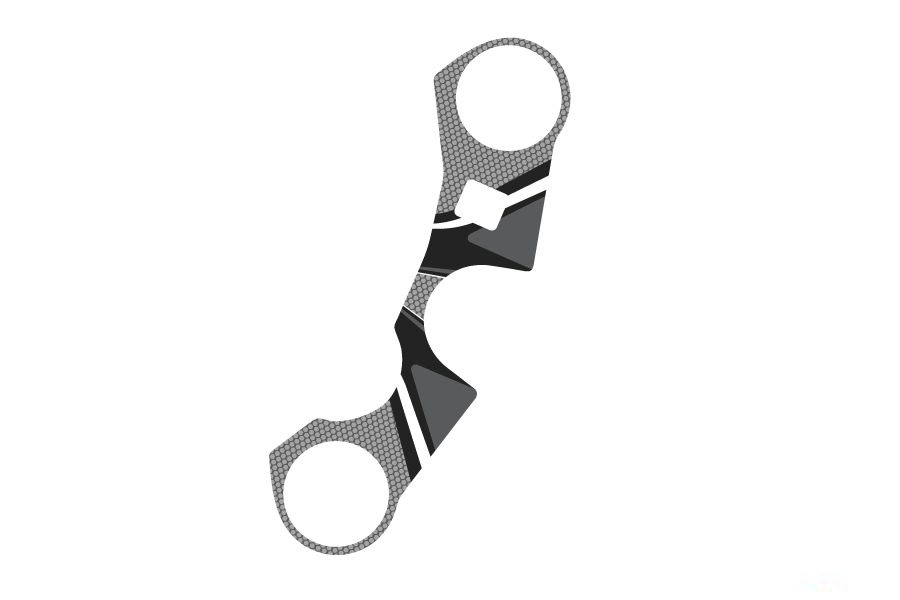 Yoke protector PUIG RADIKAL 6938U grey
