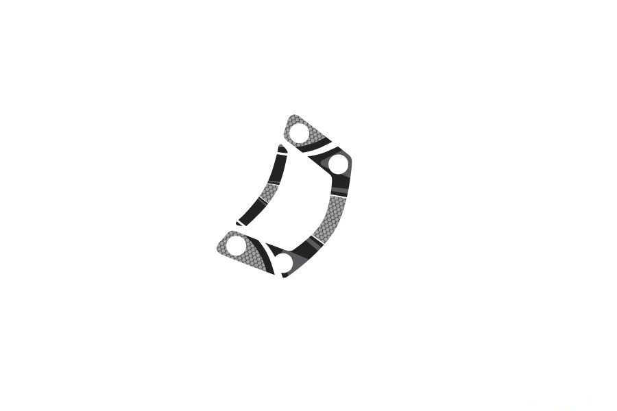 Yoke protector PUIG RADIKAL 6956U grey