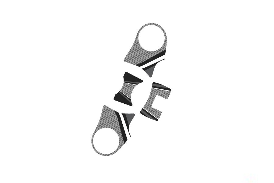 Yoke protector PUIG RADIKAL 6961U grey
