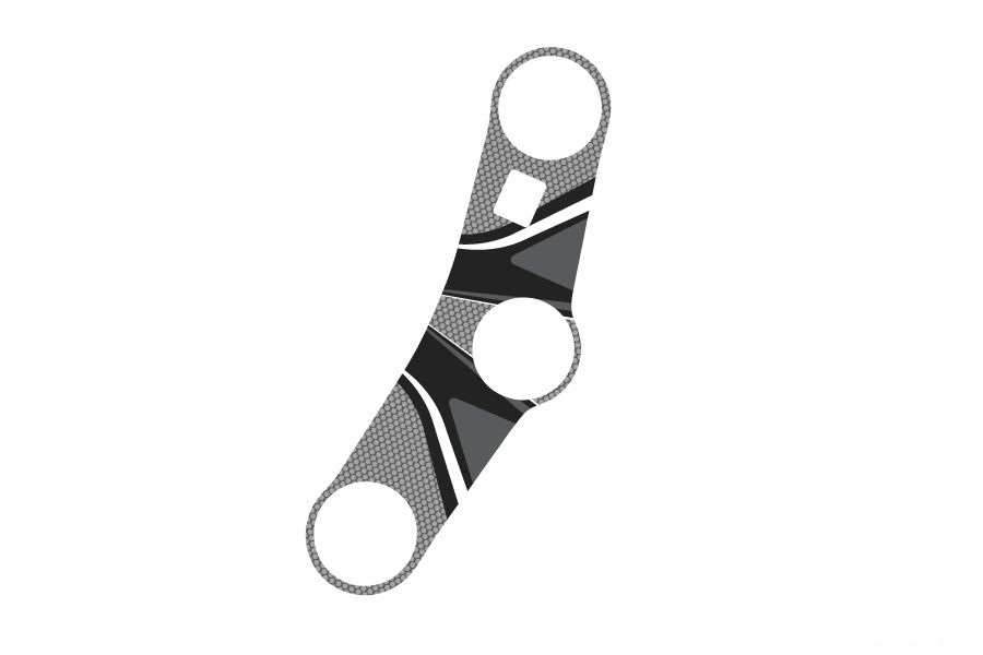 Yoke protector PUIG RADIKAL 6971U grey