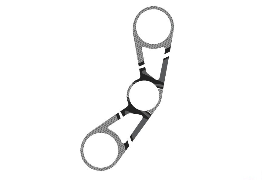 Yoke protector PUIG RADIKAL 6981U grey