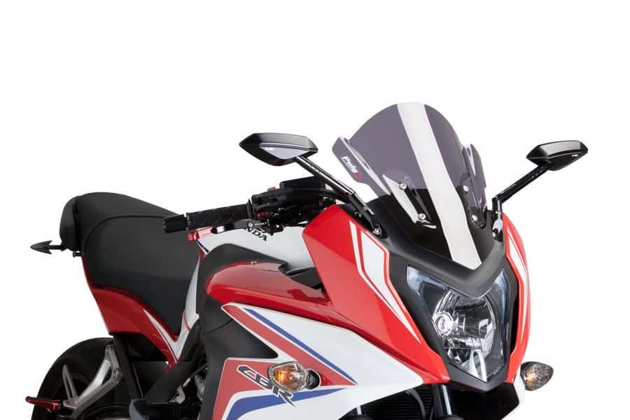 Windscreen PUIG RACING 7003F dark smoke