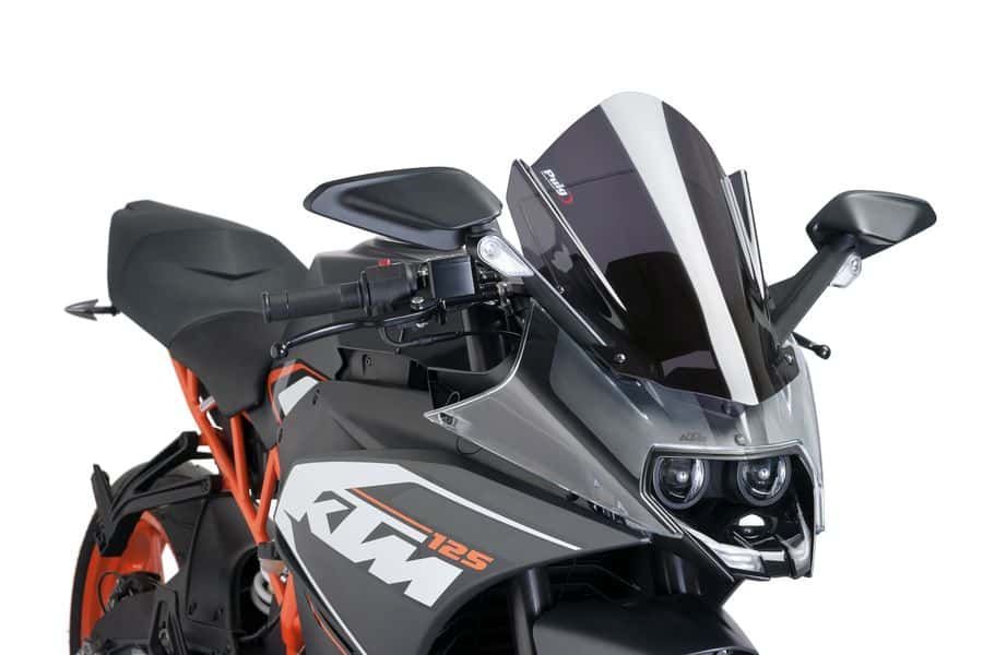 Windscreen PUIG RACING 7004F dark smoke