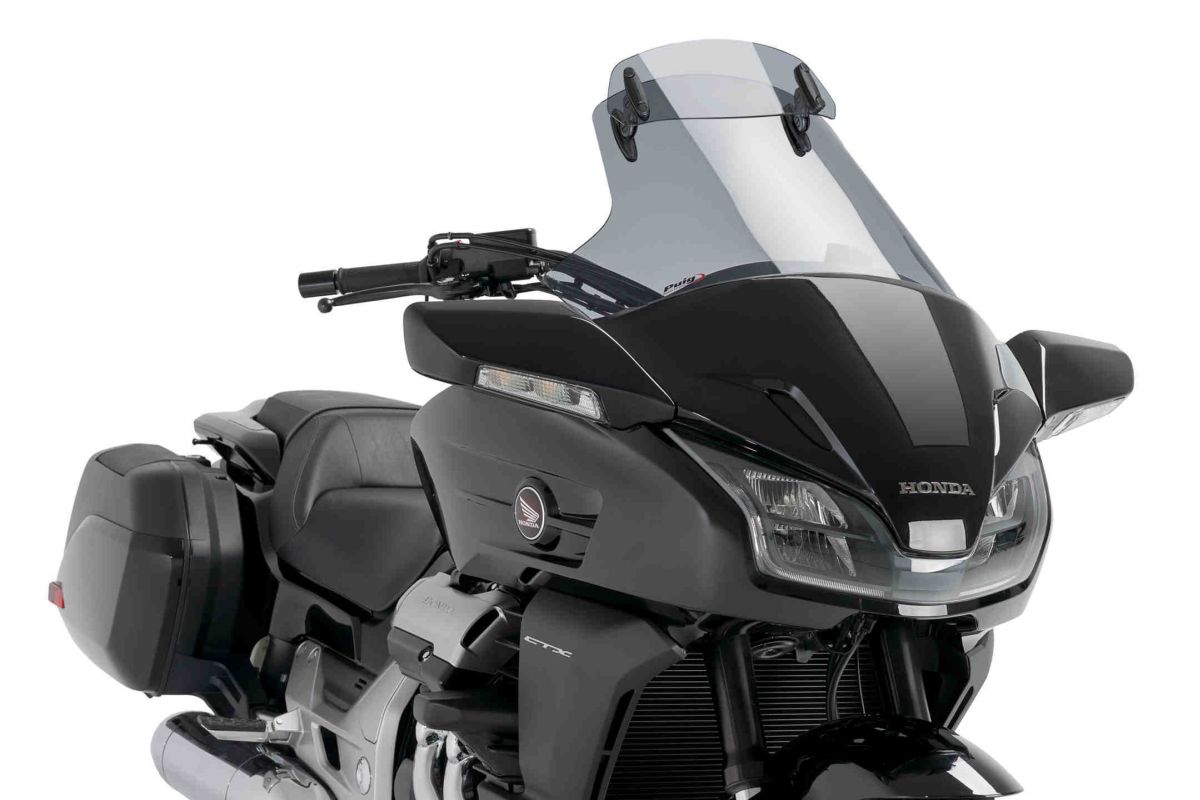 Windscreen PUIG TOURING WITH VISOR 7006H smoke