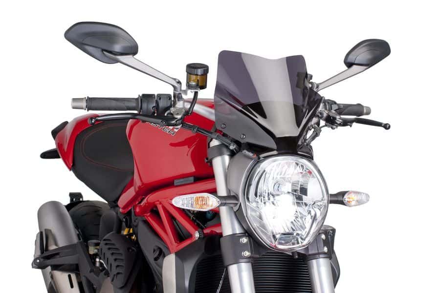 Windshield PUIG NEW. GEN SPORT 7013F dark smoke