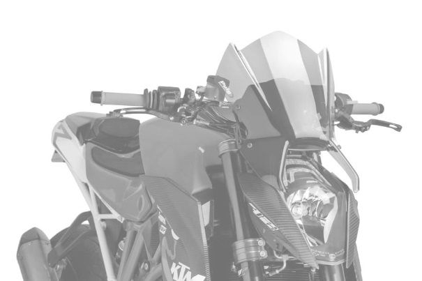 Windshield PUIG NEW GEN. SPORT 7014W transparent