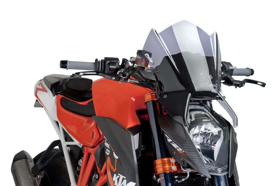 Windshield PUIG NEW GEN. SPORT 7014H smoke