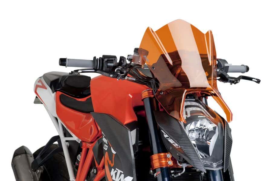 Windshield PUIG NEW GEN. SPORT 7014T orange