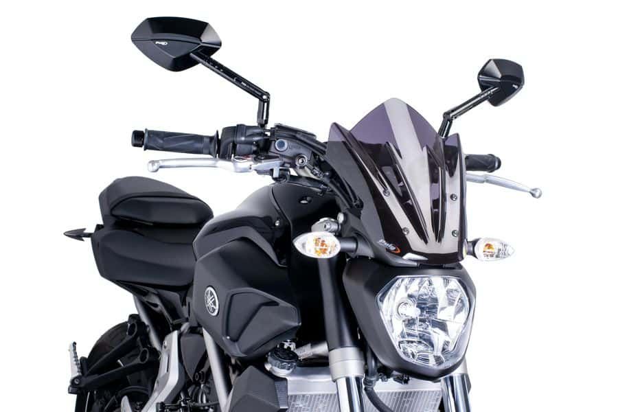 Windshield PUIG NEW GEN. SPORT 7015F dark smoke