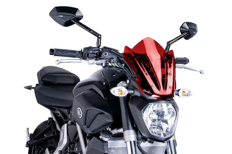 Windshield PUIG NEW. GEN SPORT 7015R crven