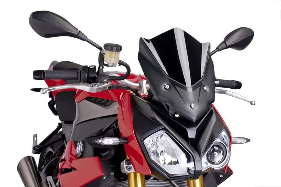 Windshield PUIG NEW. GEN SPORT 7040N Crni