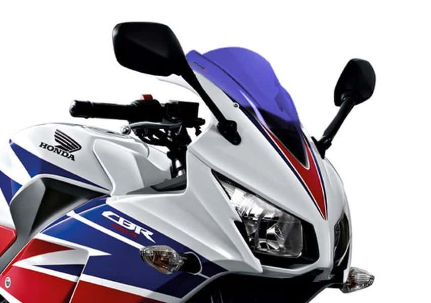 Windscreen PUIG RACING 7228A plavi