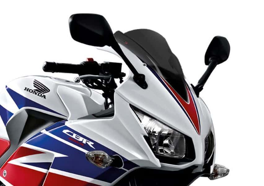 Windscreen PUIG RACING 7228F dark smoke for HONDA CBR 300 R 2015-2017