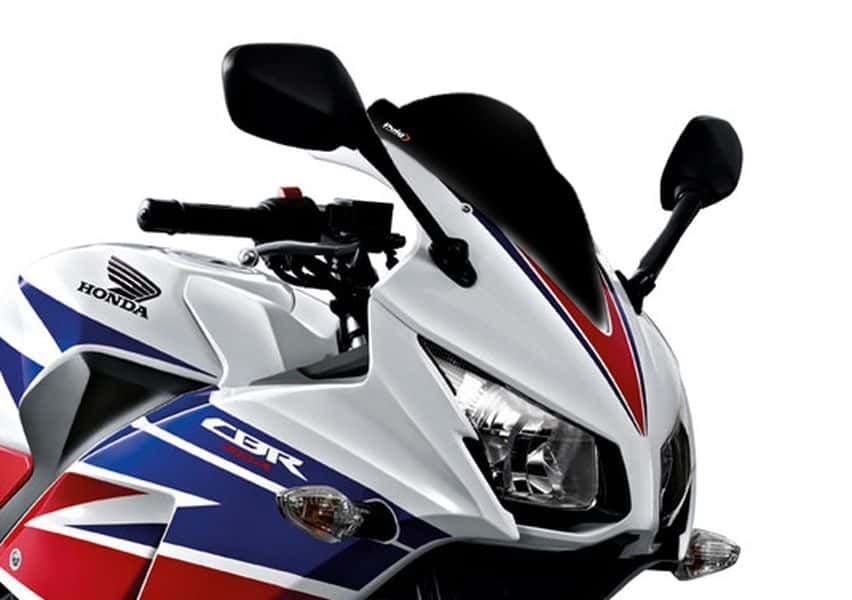 Windscreen PUIG RACING 7228N Crni