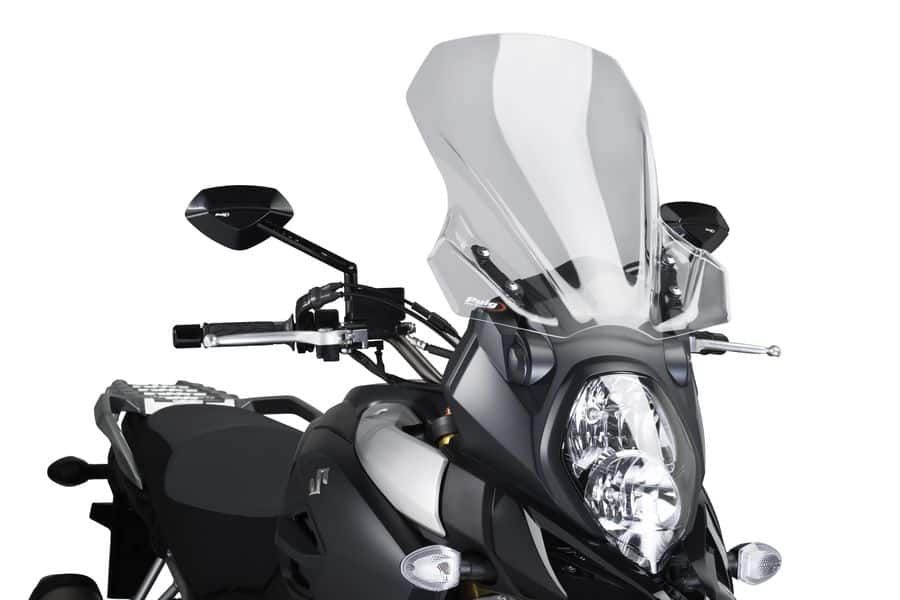 Windscreen PUIG TOURING 7229W transparent for SUZUKI DL 1000 V-STROM 2014-2018