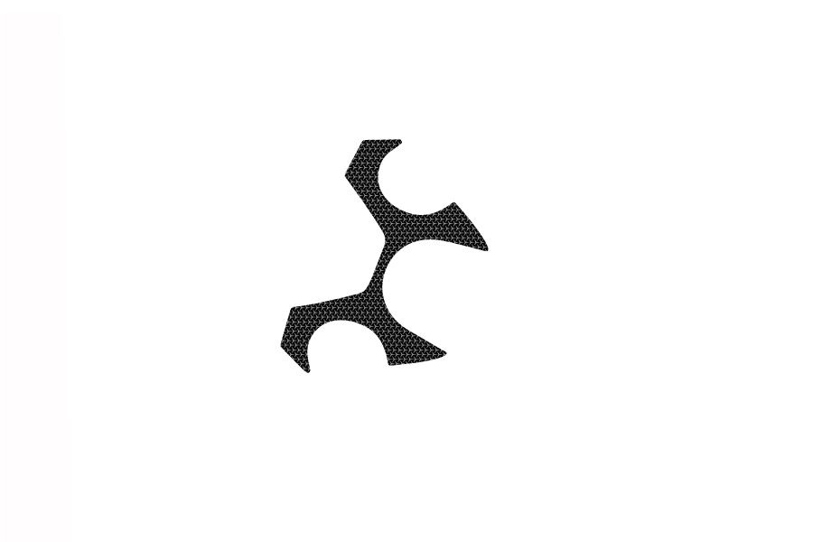 Yoke protector PUIG NAKED 7377U grey