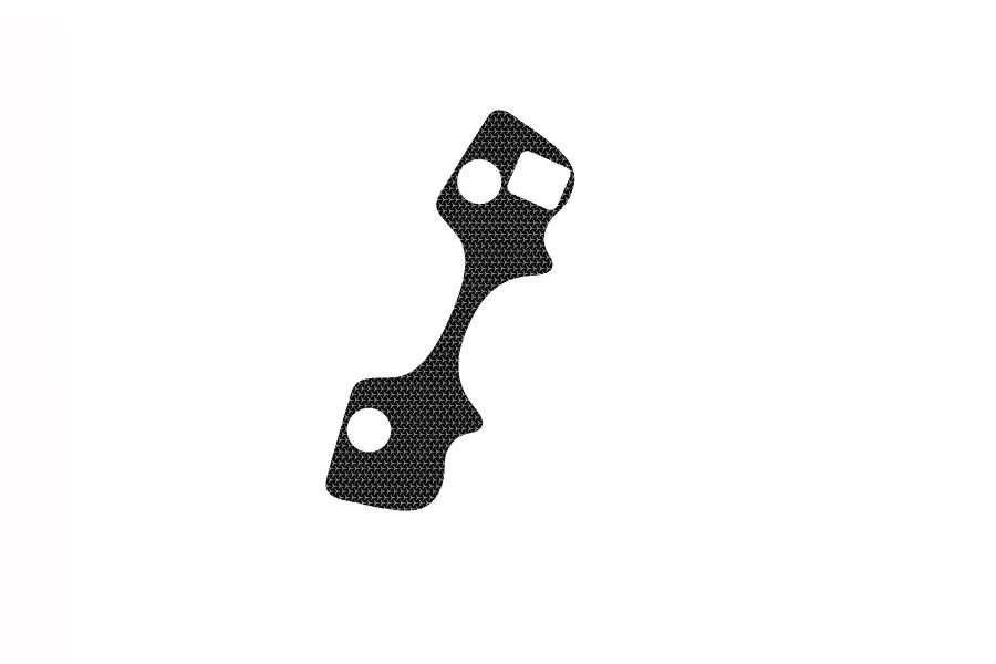 Yoke protector PUIG NAKED 7381U grey