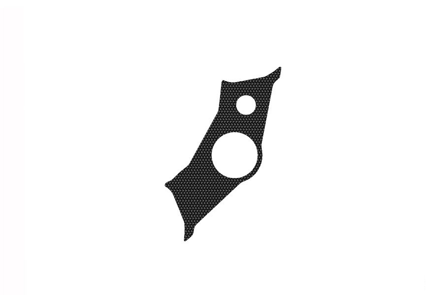 Yoke protector PUIG NAKED 7396U grey