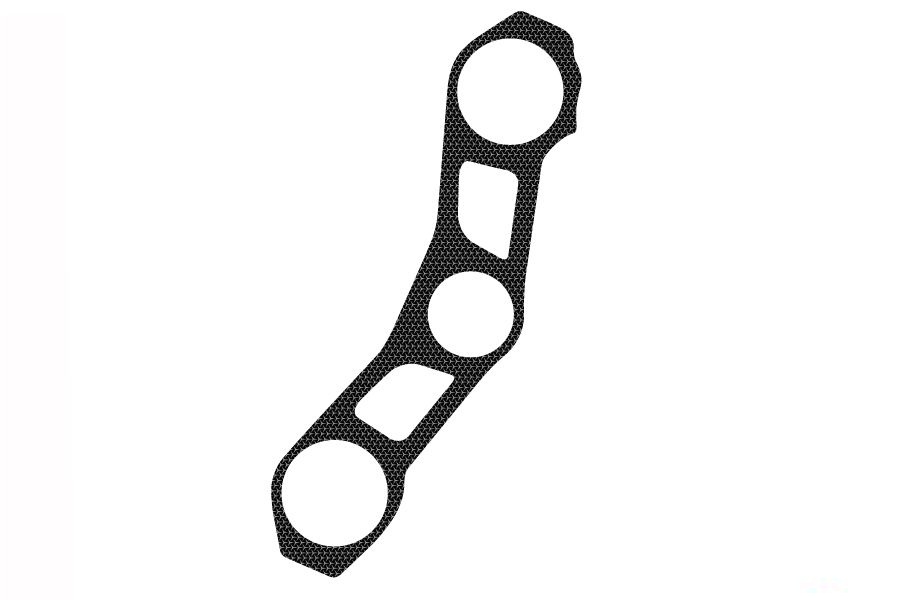 Yoke protector PUIG NAKED 7410U grey