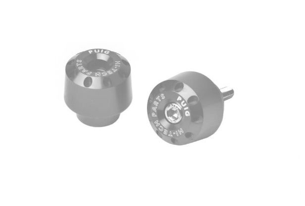 Universal bar ends PUIG SHORT 7424N Crni za PUIG volane