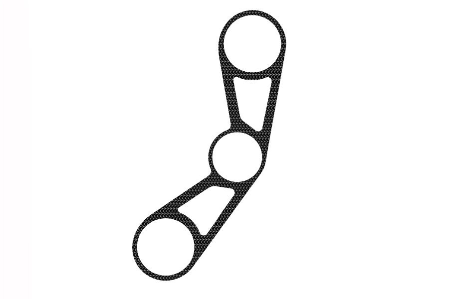 Yoke protector PUIG NAKED 7450U grey