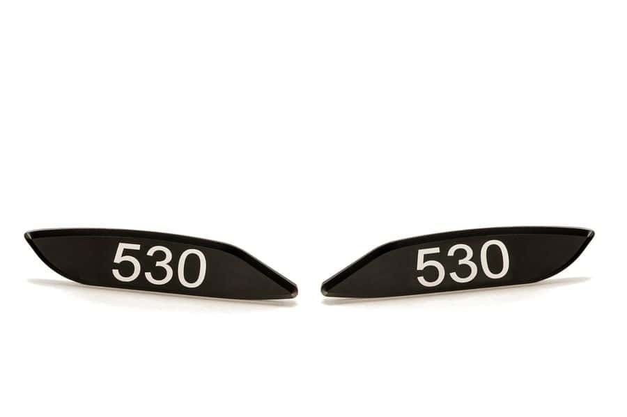 Base caps for OEM rear mirrors PUIG 7511N Crni pair