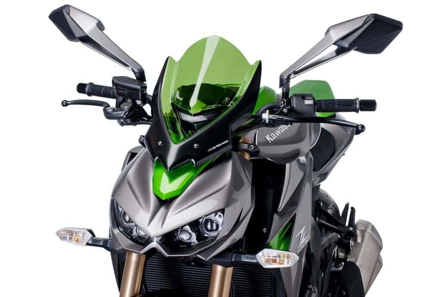 Windshield PUIG NEW. GEN TOURING 7514V green