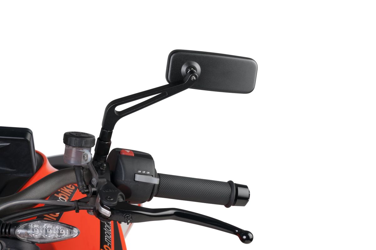 Support rear mirror PUIG 7517N Crni for YAMAHA XP 530 T-MAX 2012-2018