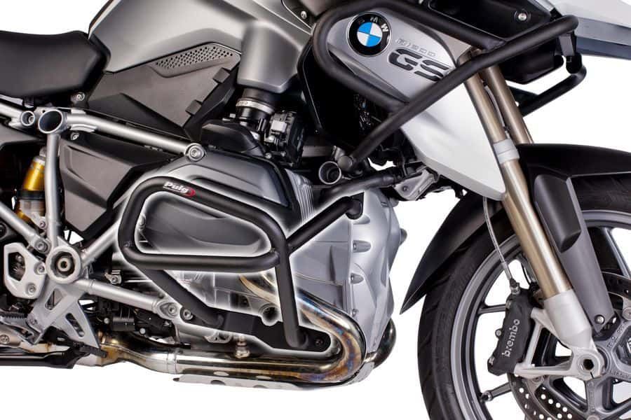 Engine guards PUIG 7542N d 25mm Crni