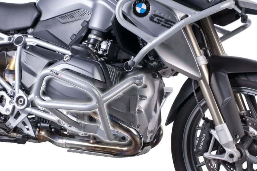 Engine guards PUIG 7542U d 25mm grey