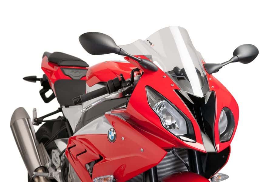 Windscreen PUIG RACING 7564W transparent for BMW S 1000 RR 2015-2018