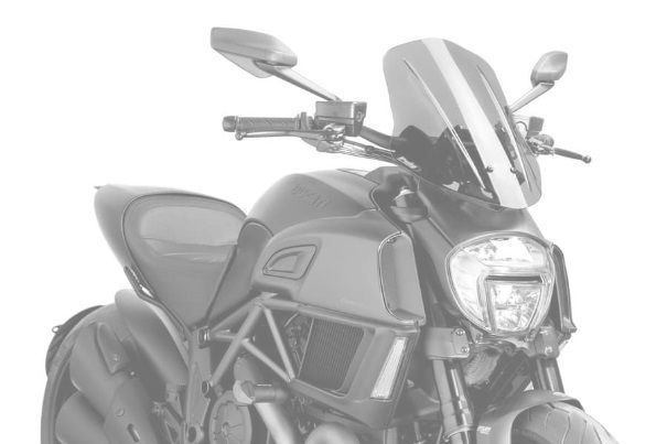 Windshield PUIG NEW. GEN TOURING 7570W transparent
