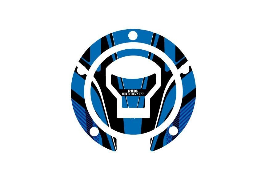 Fuel cap cover PUIG RADIKAL 7572A plavi