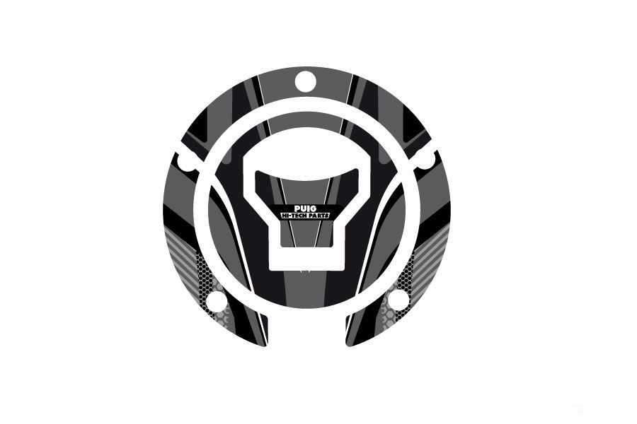 Fuel cap cover PUIG RADIKAL 7572U grey