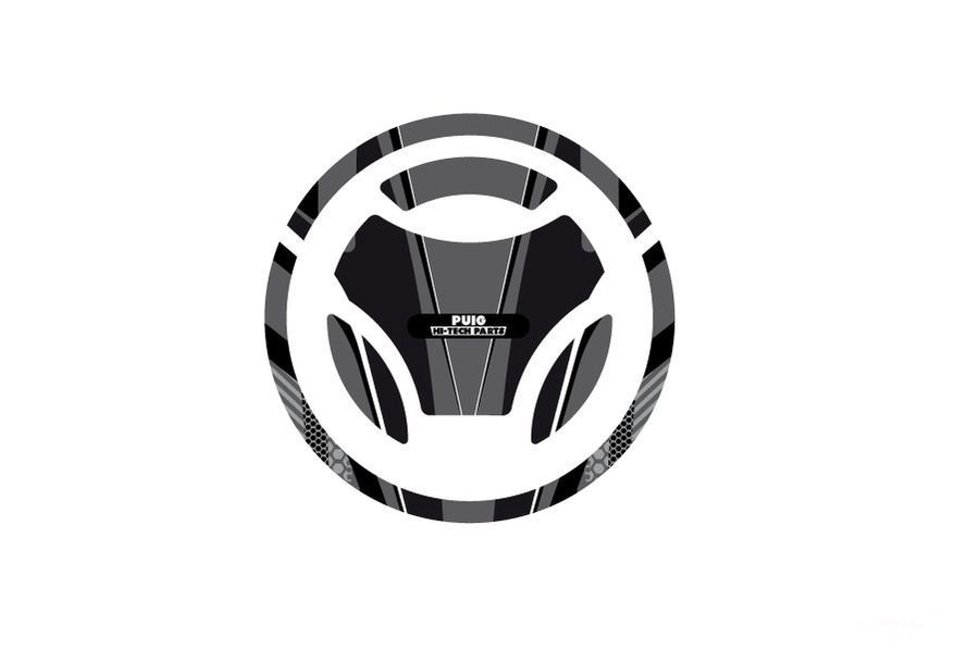 Fuel cap cover PUIG RADIKAL 7584U grey