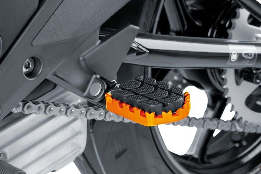 Footpegs without adapters PUIG ENDURO 7587O zlato with rubber