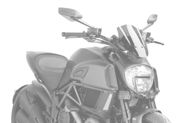 Windshield PUIG NEW GEN. SPORT 7592W transparent