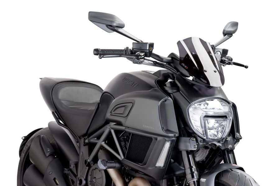 Windshield PUIG NEW. GEN SPORT 7592F dark smoke