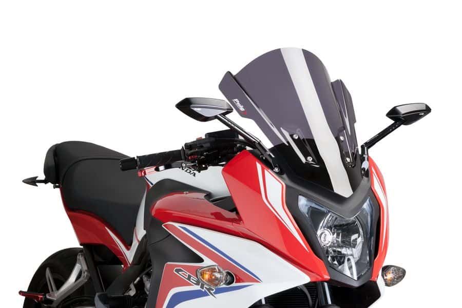 Windscreen PUIG TOURING 7595F dark smoke